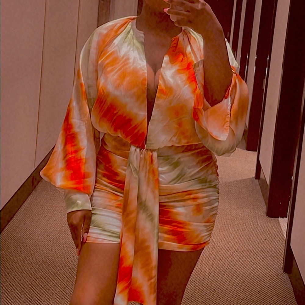 Plunge dress
